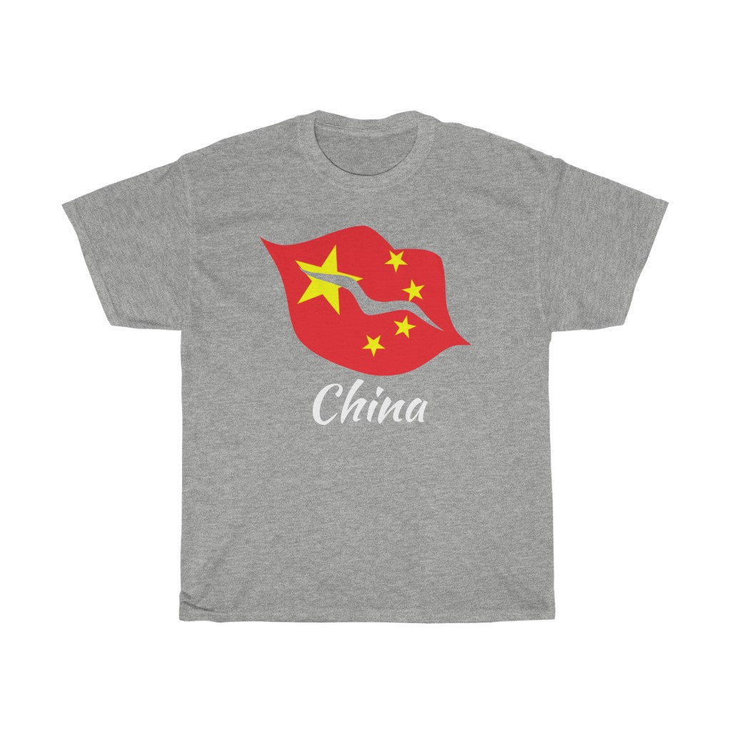 China Lips Flag Standard Tee 2 - Unisex