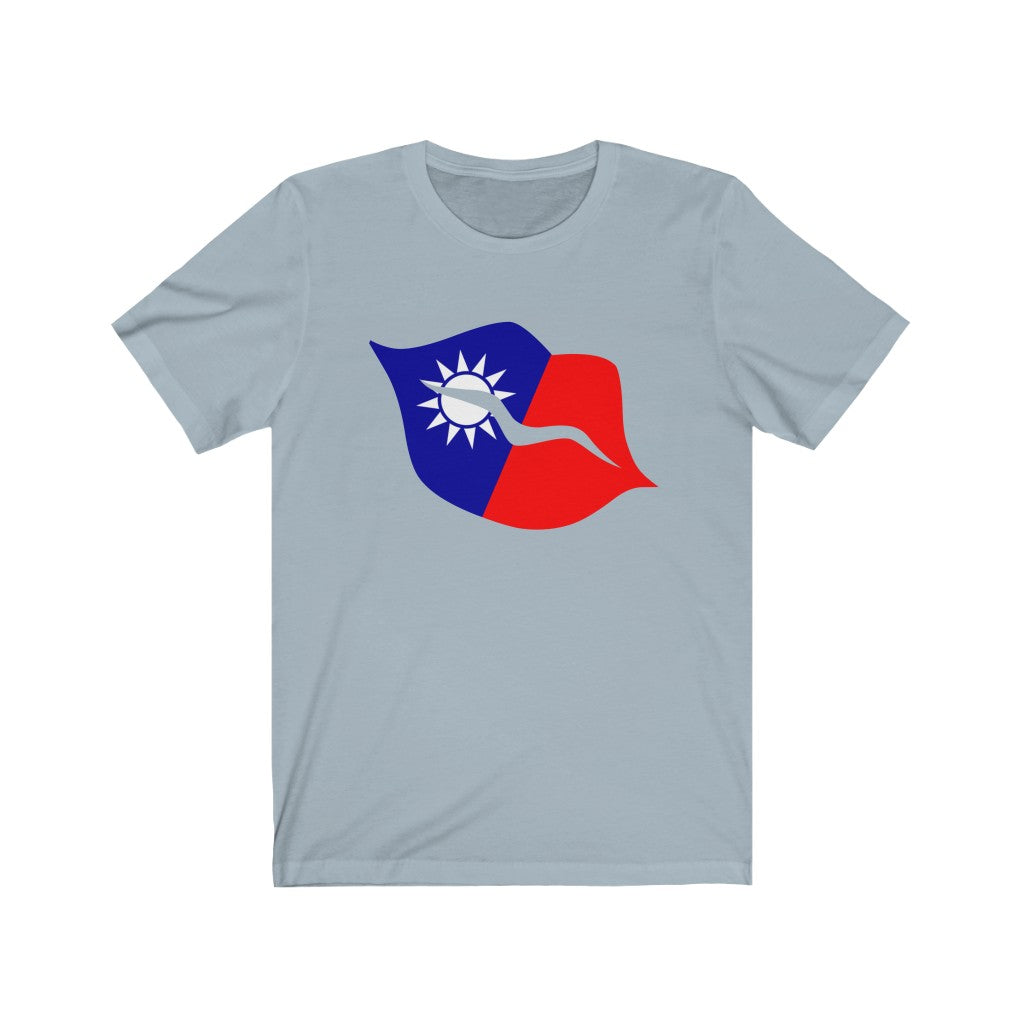 Republic of China - Taiwan Lips Flag Premium Tee - Unisex