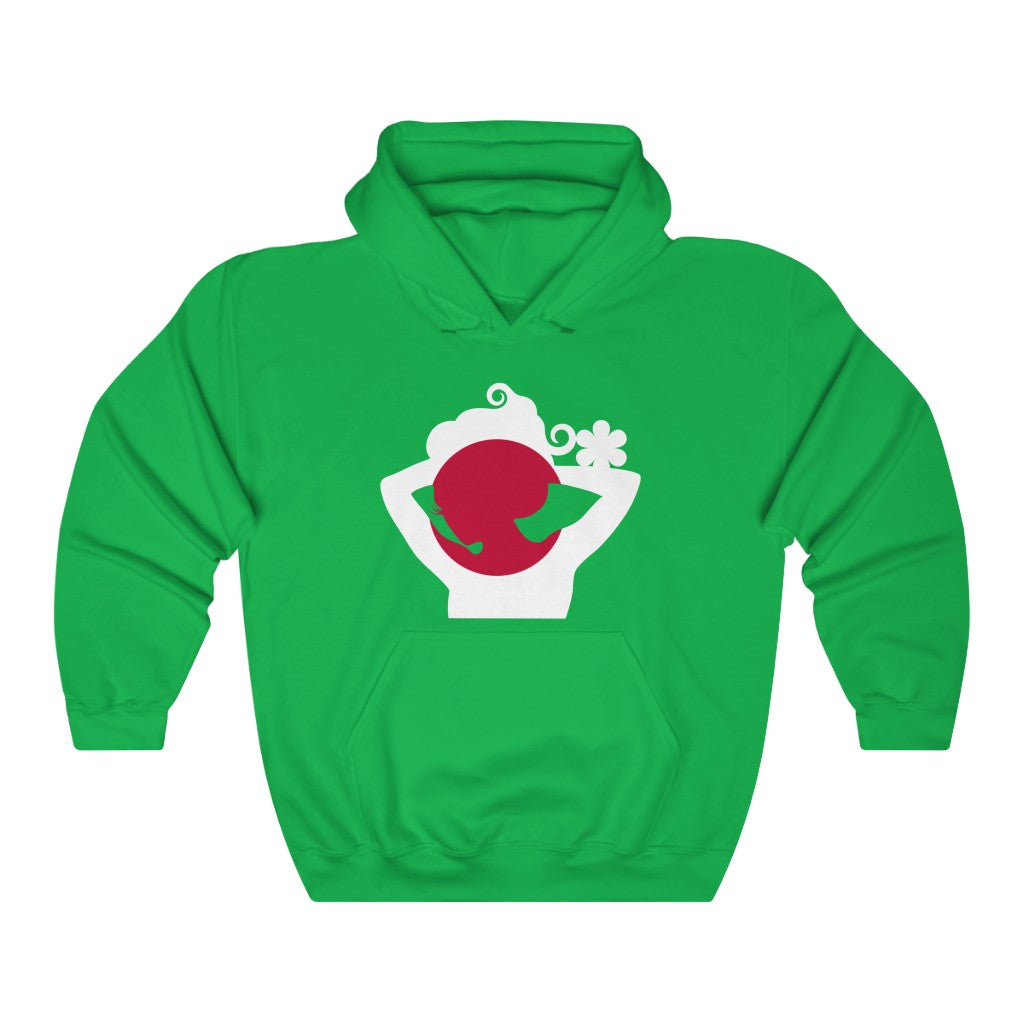 Japan Lady Flag Hoodie Sweatshirt - Unisex