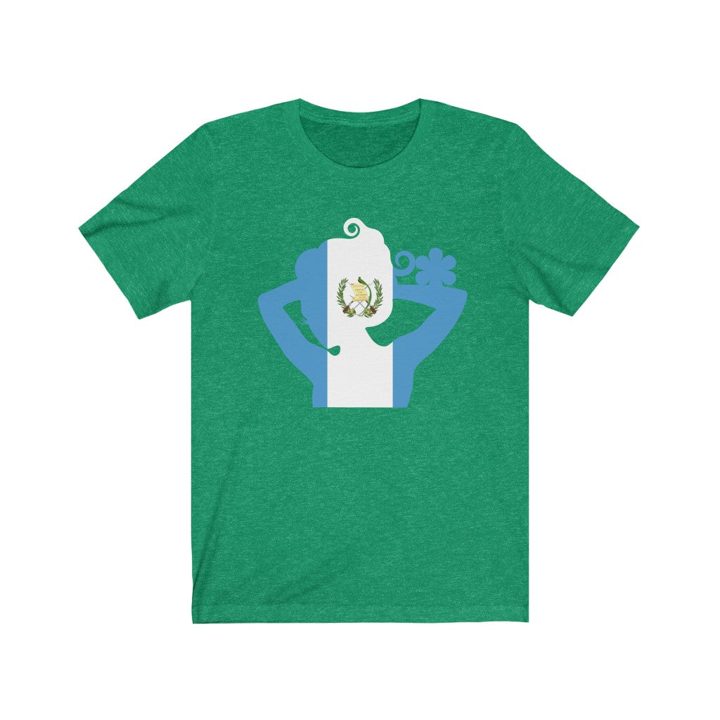 Guatemala Lady Flag Premium Tee - Unisex
