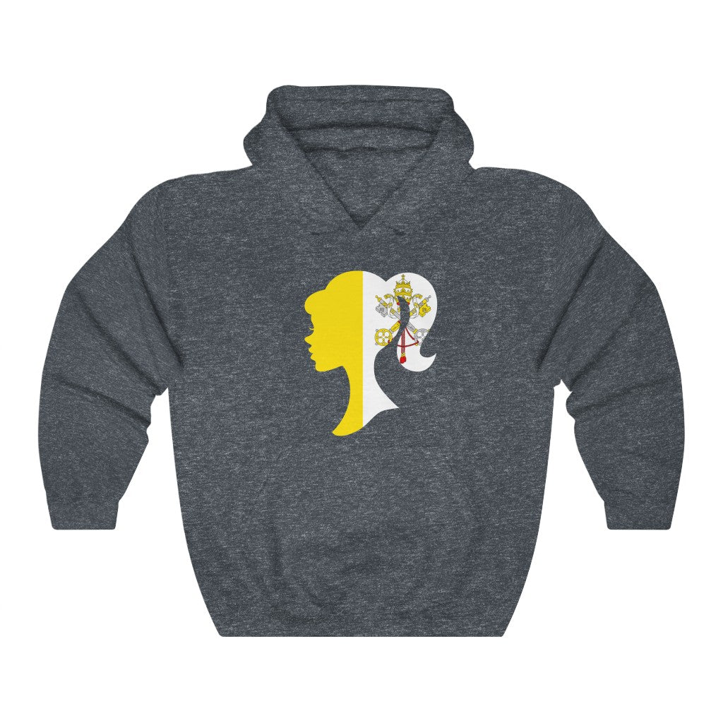 Holy See Girl Flag Hoodie Sweatshirt - Unisex