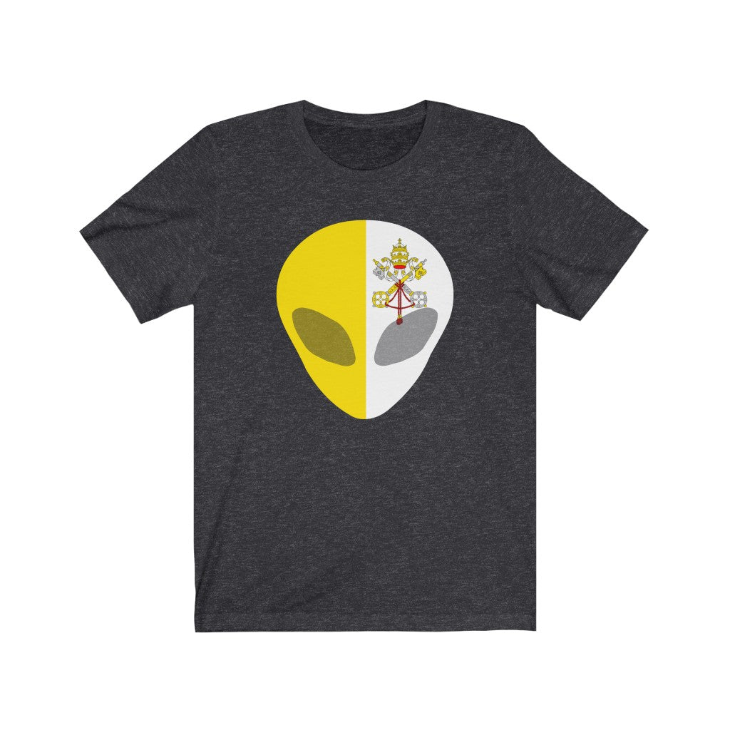 Holy See Alien Flag Premium Tee - Unisex