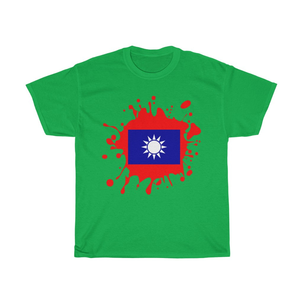 Republic of China (Taiwan) Splat Flag Standard Tee - Unisex