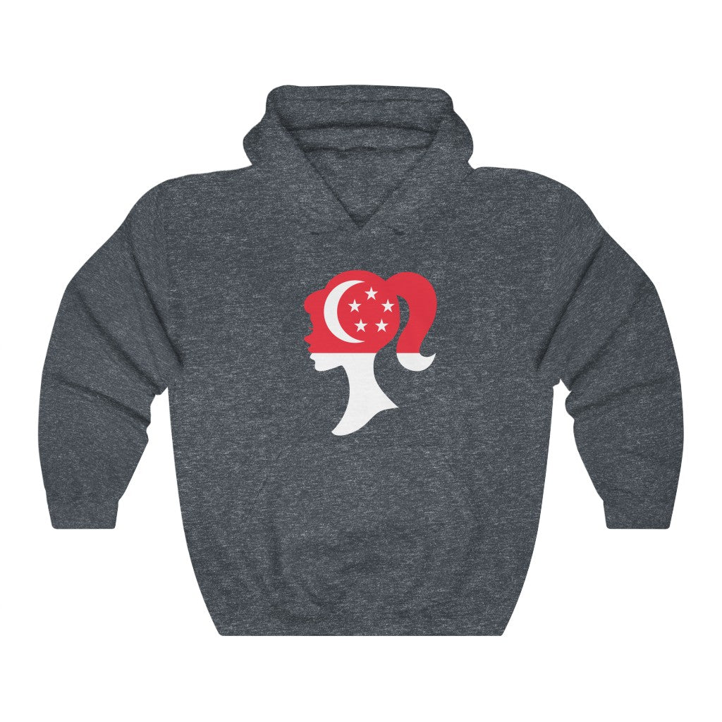 Singapore Girl Flag Hoodie Sweatshirt - Unisex