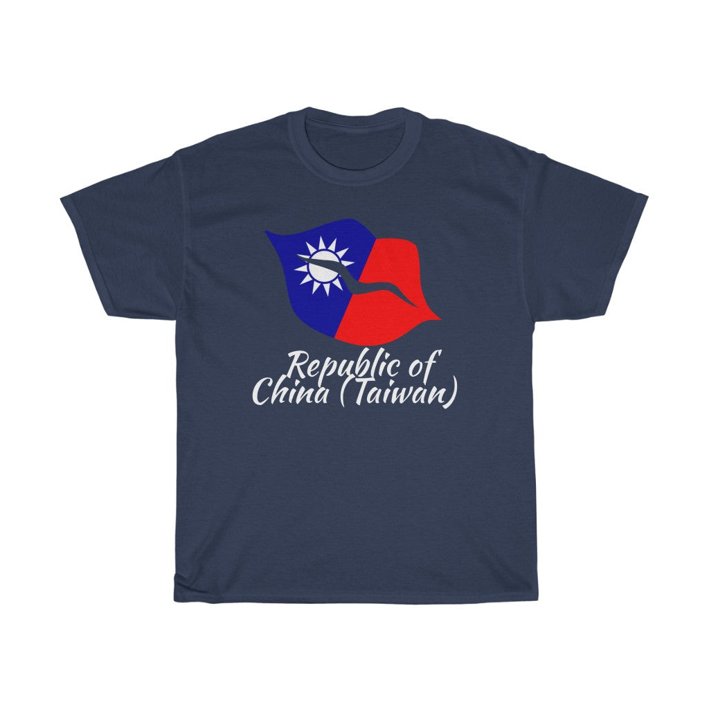 Republic of China - Taiwan Lips Flag Standard Tee 2 - Unisex