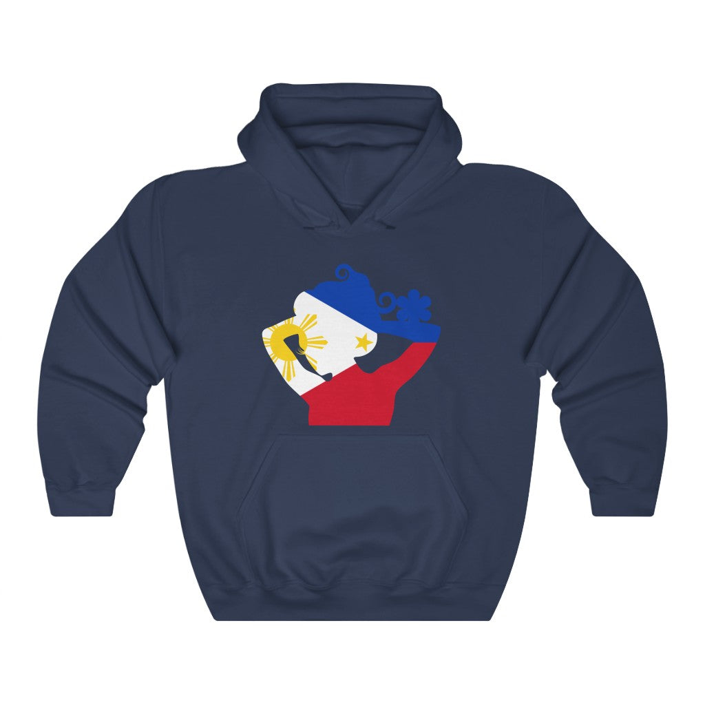 Philippines Lady Flag Hoodie Sweatshirt - Unisex