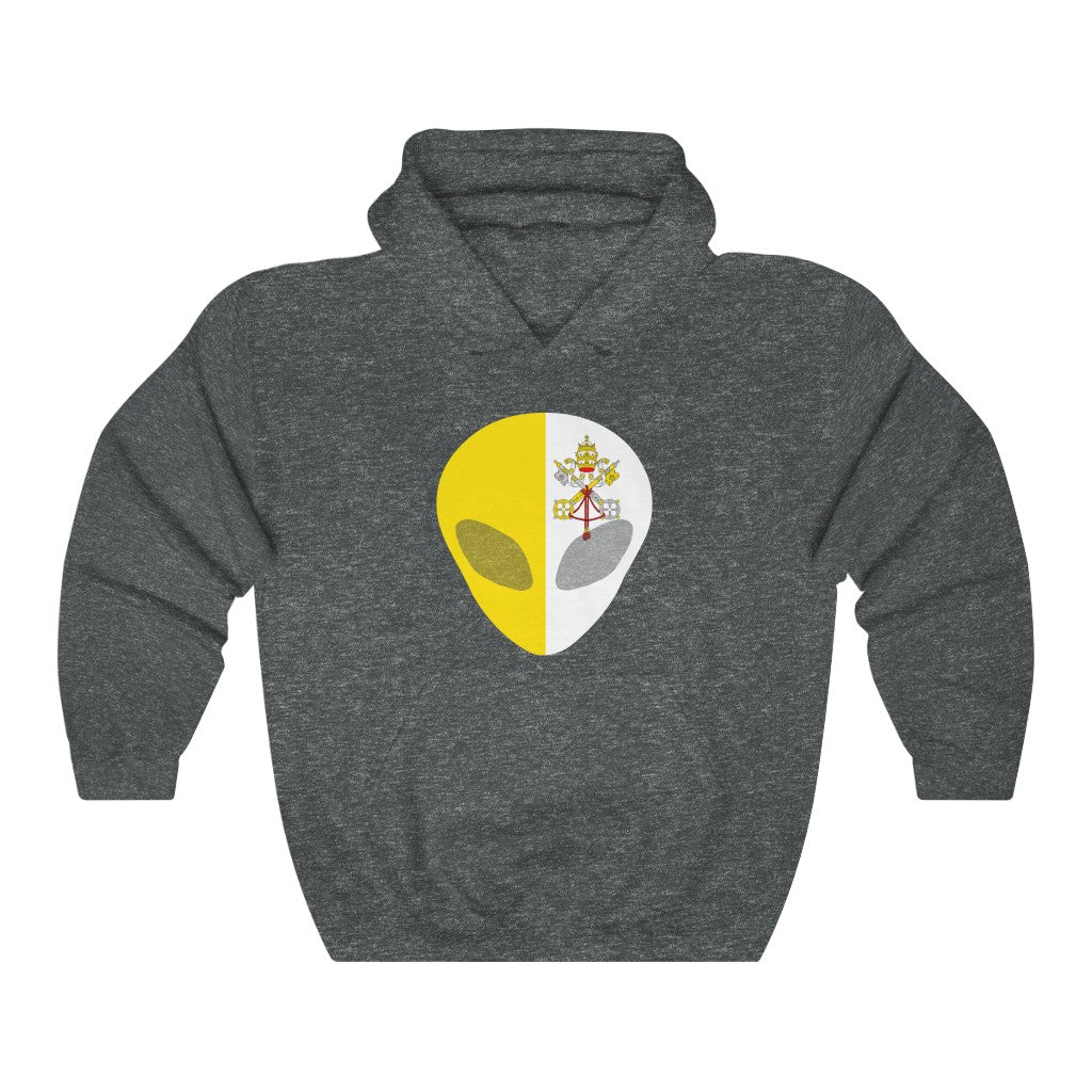 Holy See Alien Flag Hoodie Sweatshirt - Unisex