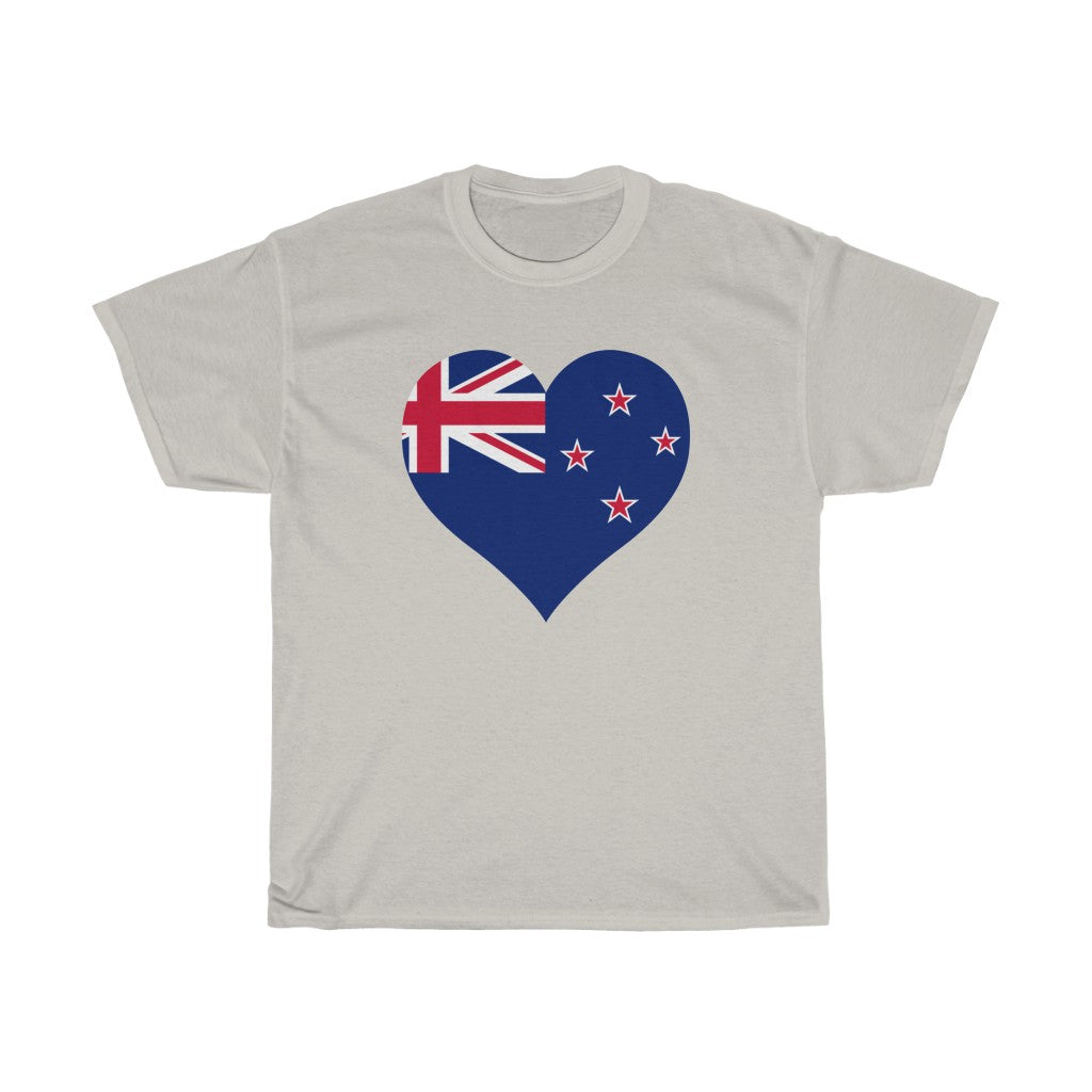 New Zealand Heart Flag Standard Tee - Unisex