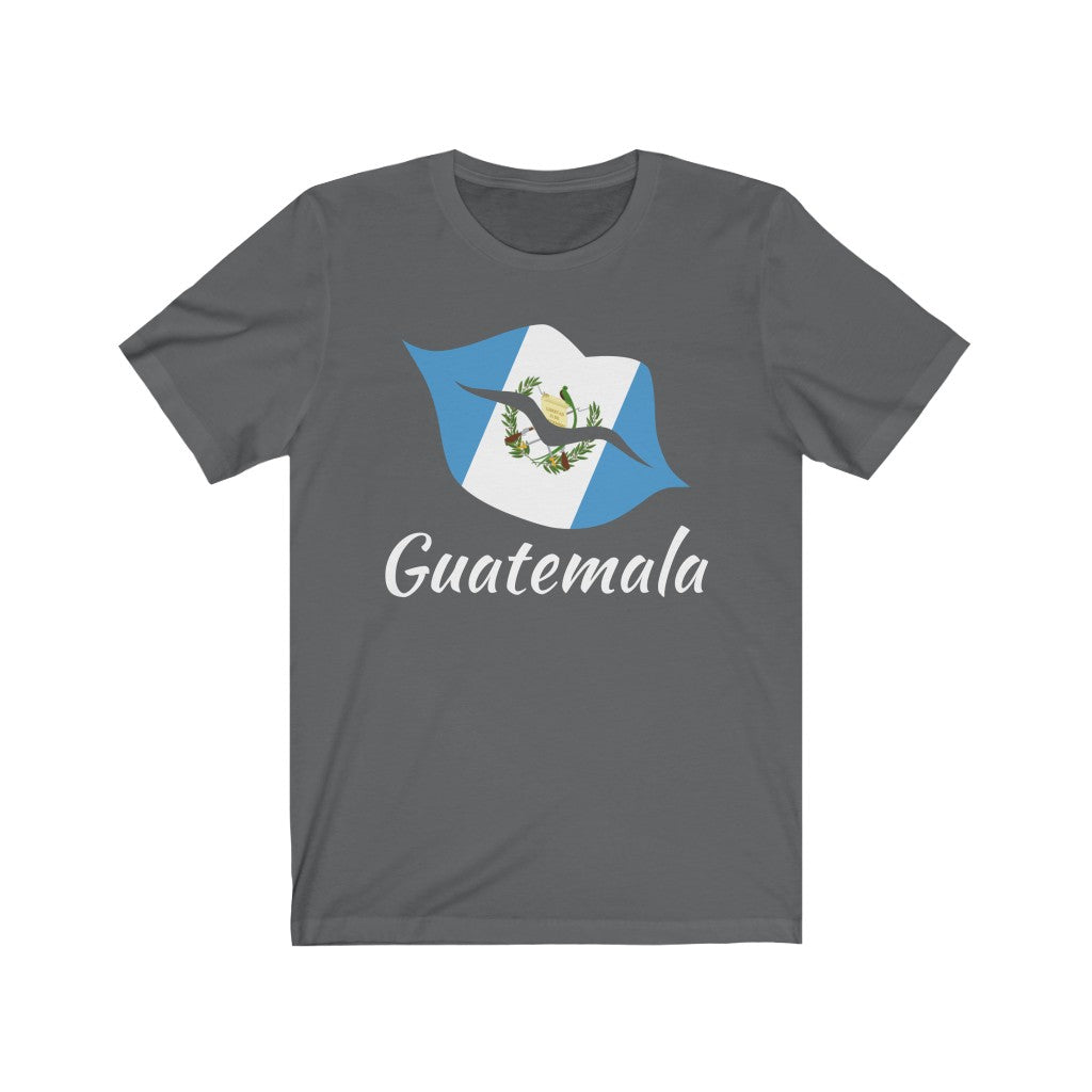 Guatemala Lips Flag Premium Tee 2 - Unisex
