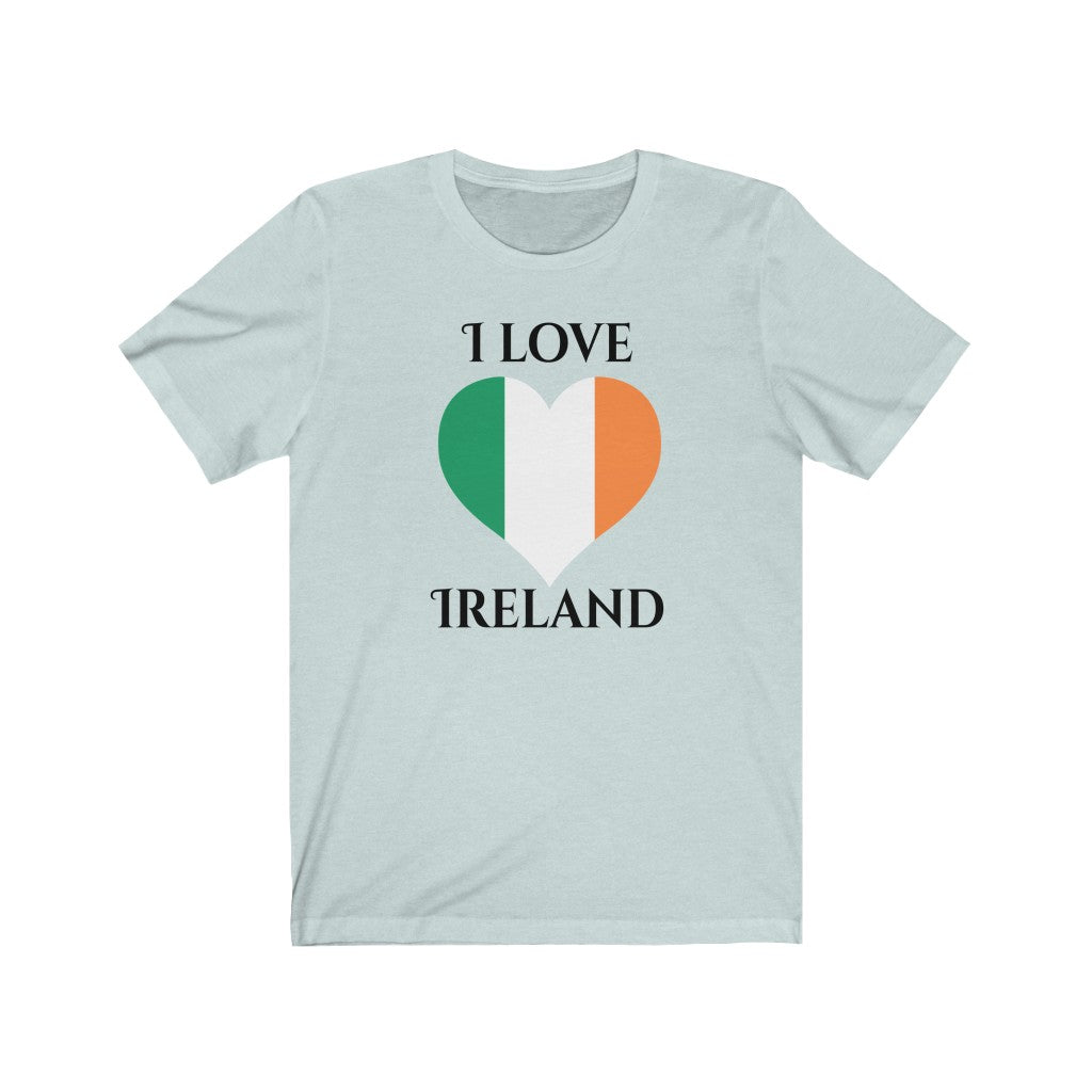 Ireland Heart Flag Premium Tee 1 - Unisex
