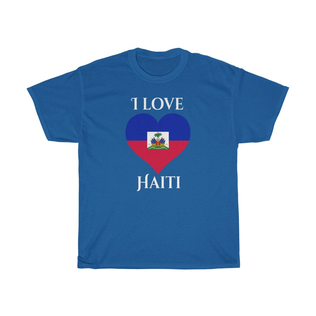 Haiti Heart Flag Standard Tee 2 - Unisex