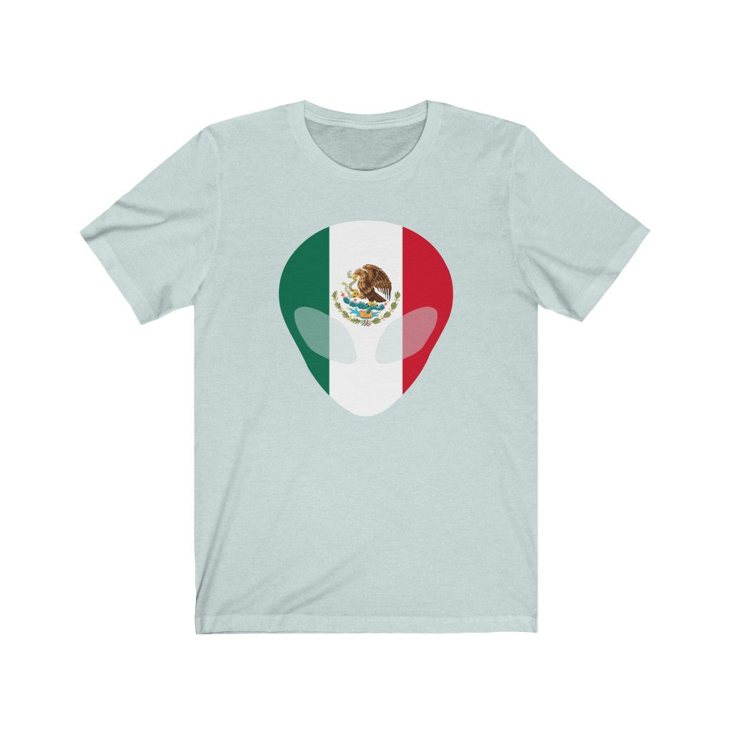 Mexico Alien Flag Premium Tee - Unisex