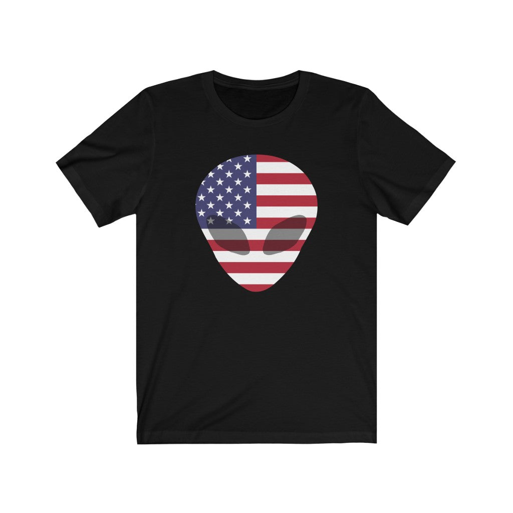 United States of America Alien Flag Premium Tee - Unisex