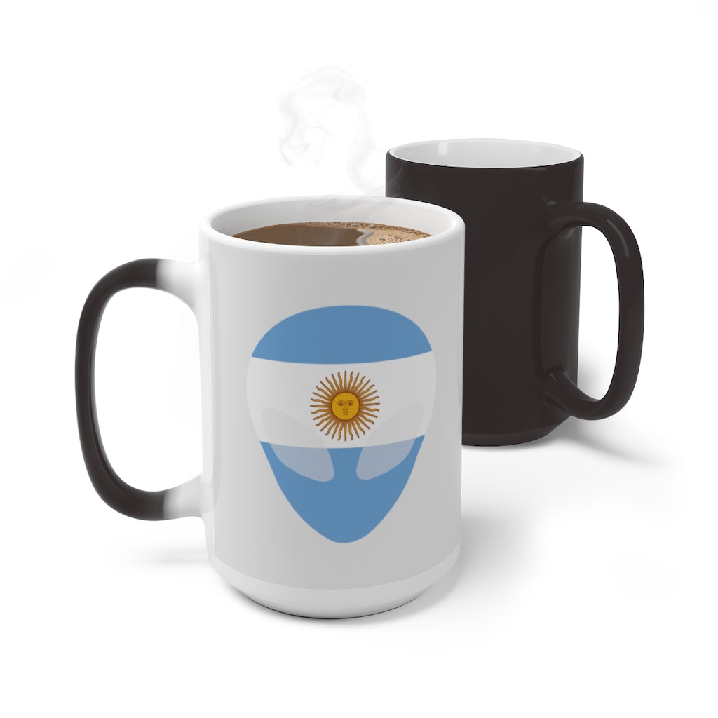 Argentina Alien Color Changing Mug