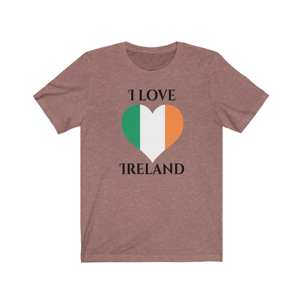 Ireland Heart Flag Premium Tee 1 - Unisex