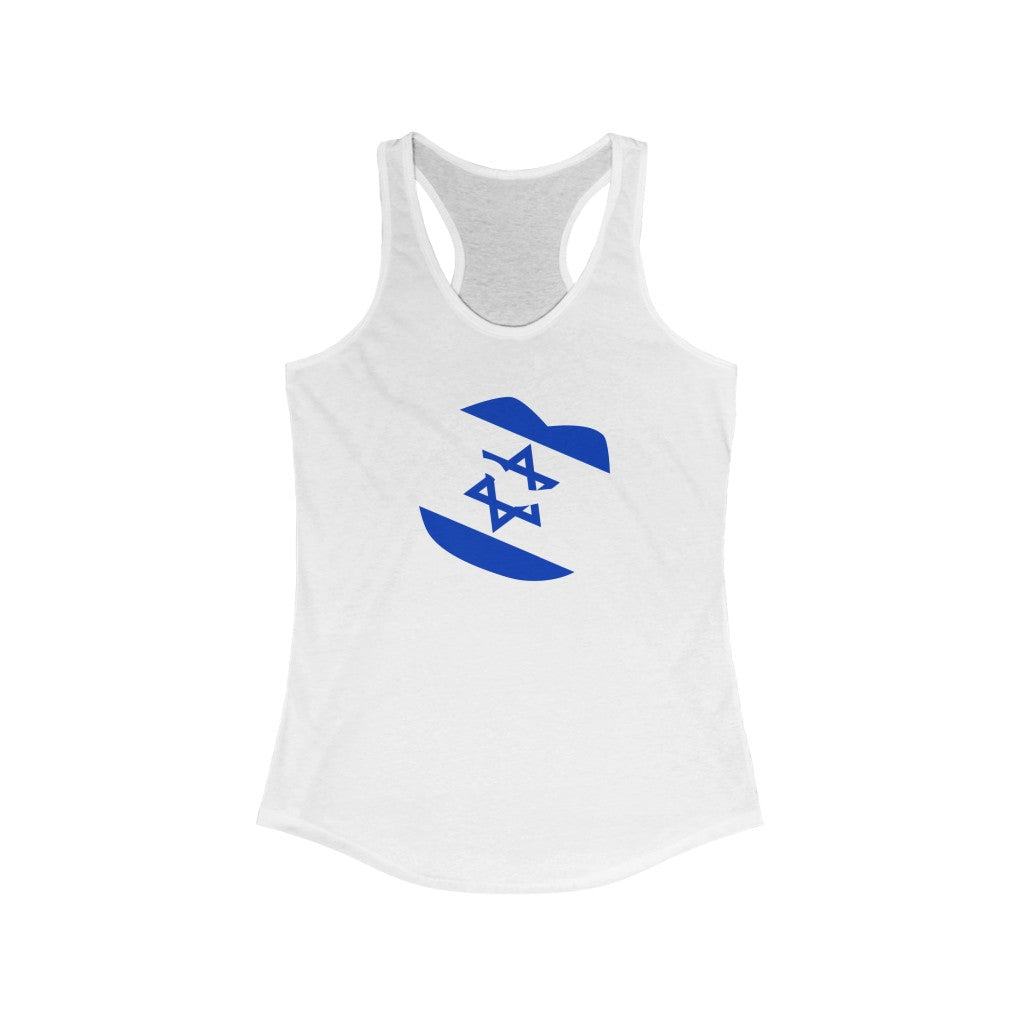 Israel Lips Flag Tank - Women