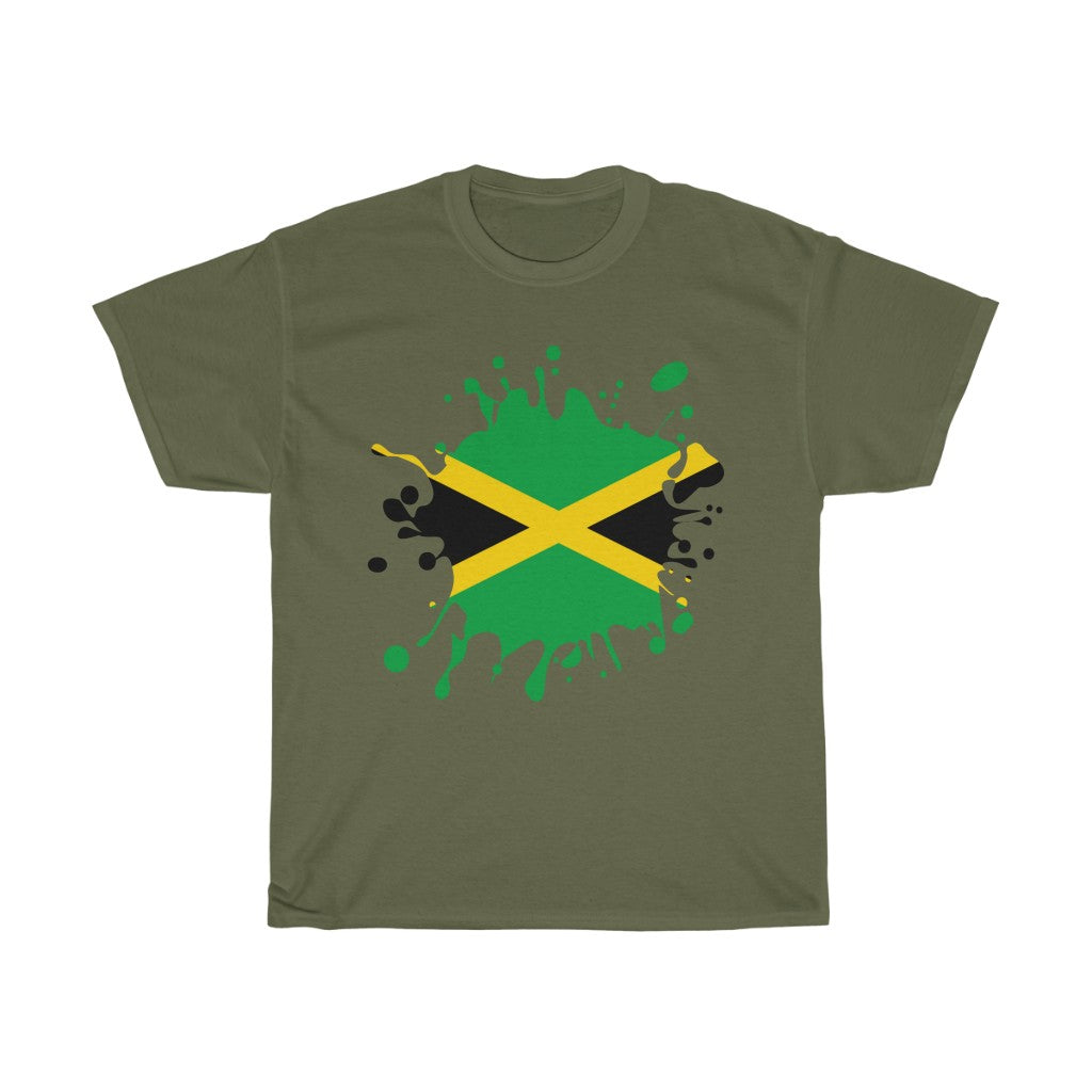Jamaica Splat Flag Standard Tee - Unisex