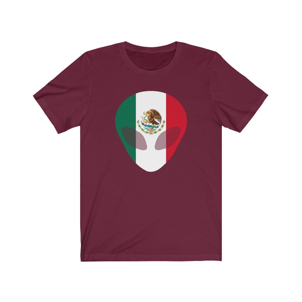 Mexico Alien Flag Premium Tee - Unisex