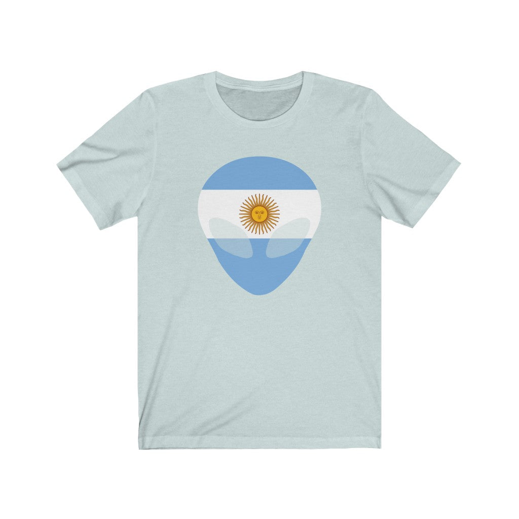 Argentina Alien Flag Premium Tee - Unisex