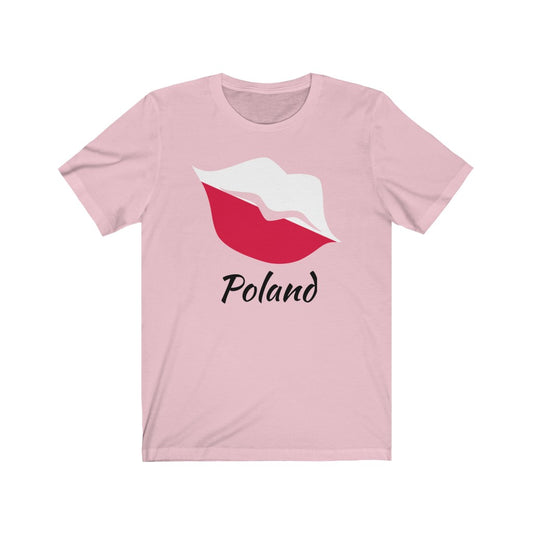 Poland Lips Flag Premium Tee 1 - Unisex