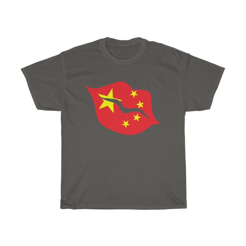 China Lips Flag Standard Tee - Unisex