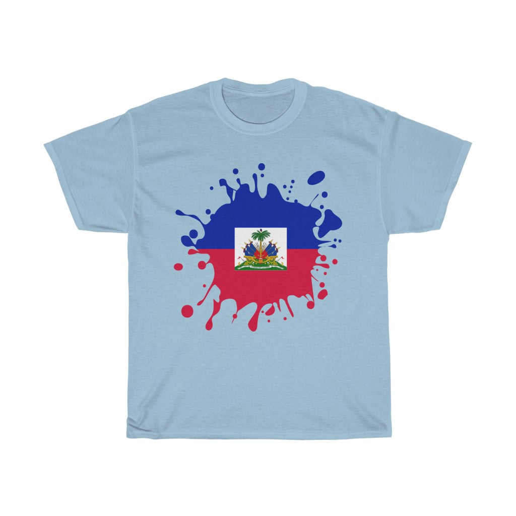 Haiti Splat Flag Standard Tee - Unisex