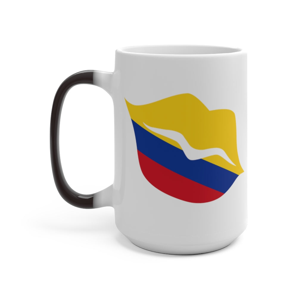 Colombia Lips Color Changing Mug