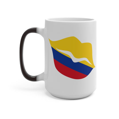 Colombia Lips Color Changing Mug