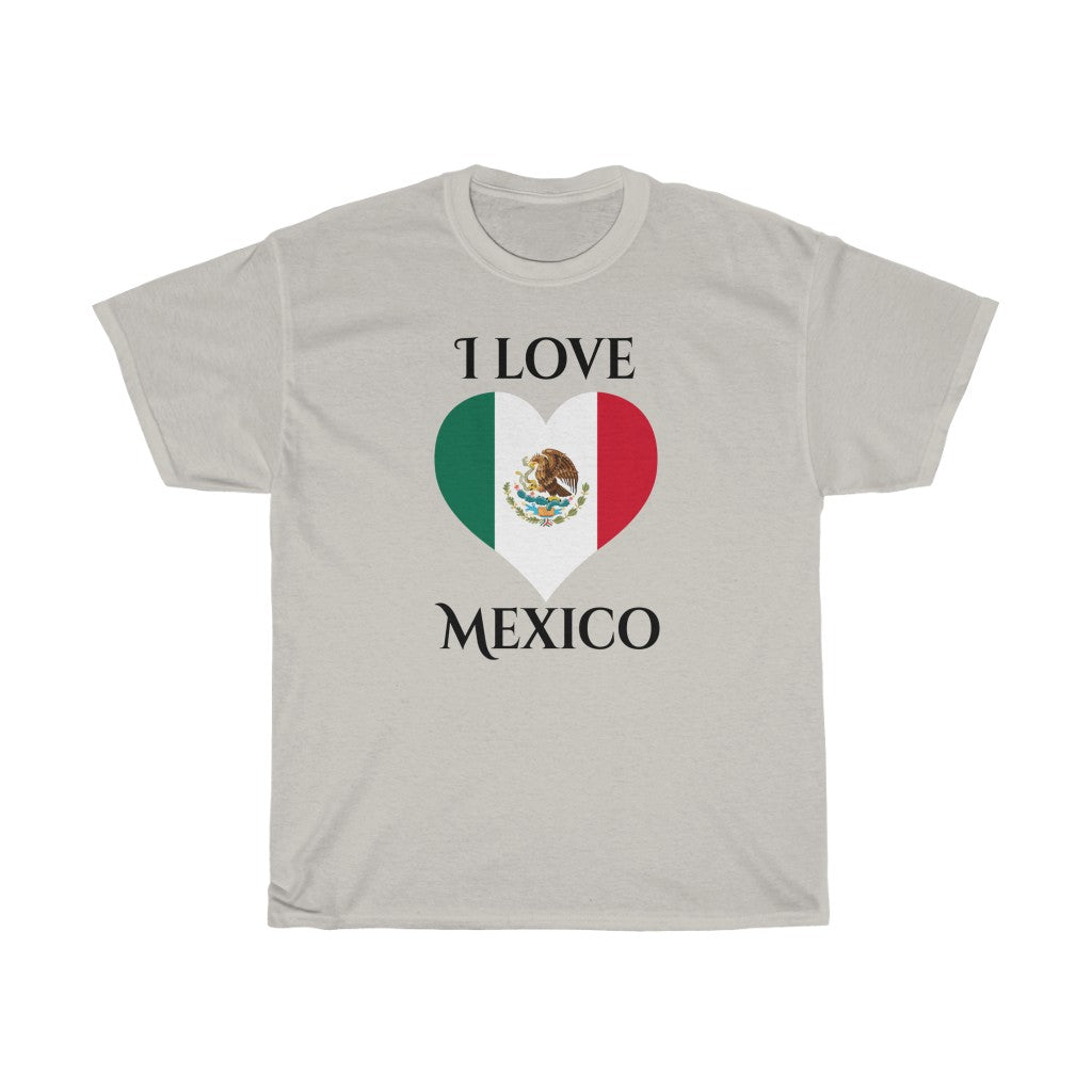 Mexico Heart Flag Standard Tee 1 - Unisex