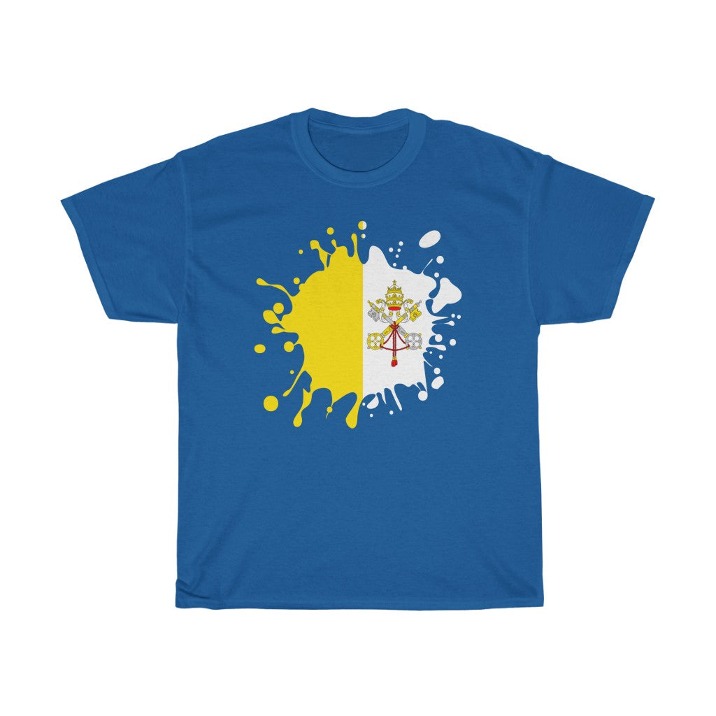 Holy See Splat Flag Standard Tee - Unisex