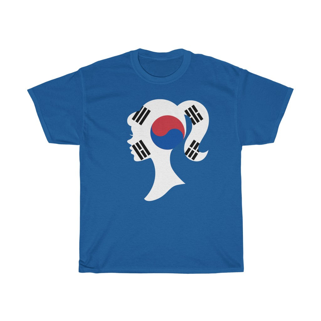 South Korea Girl Flag Standard Tee - Unisex