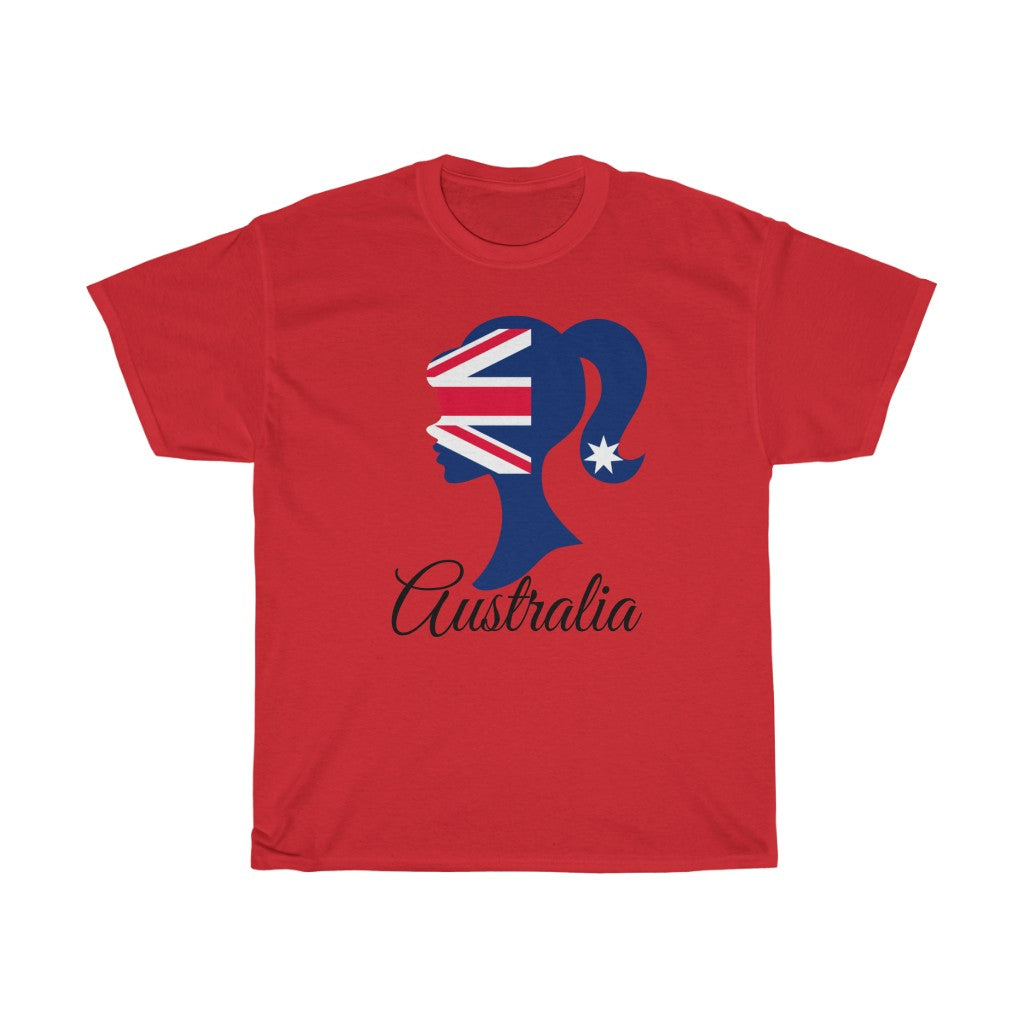 Australia Girl Flag Standard Tee 1 - Unisex