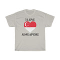 Singapore Heart Flag Standard Tee 1 - Unisex