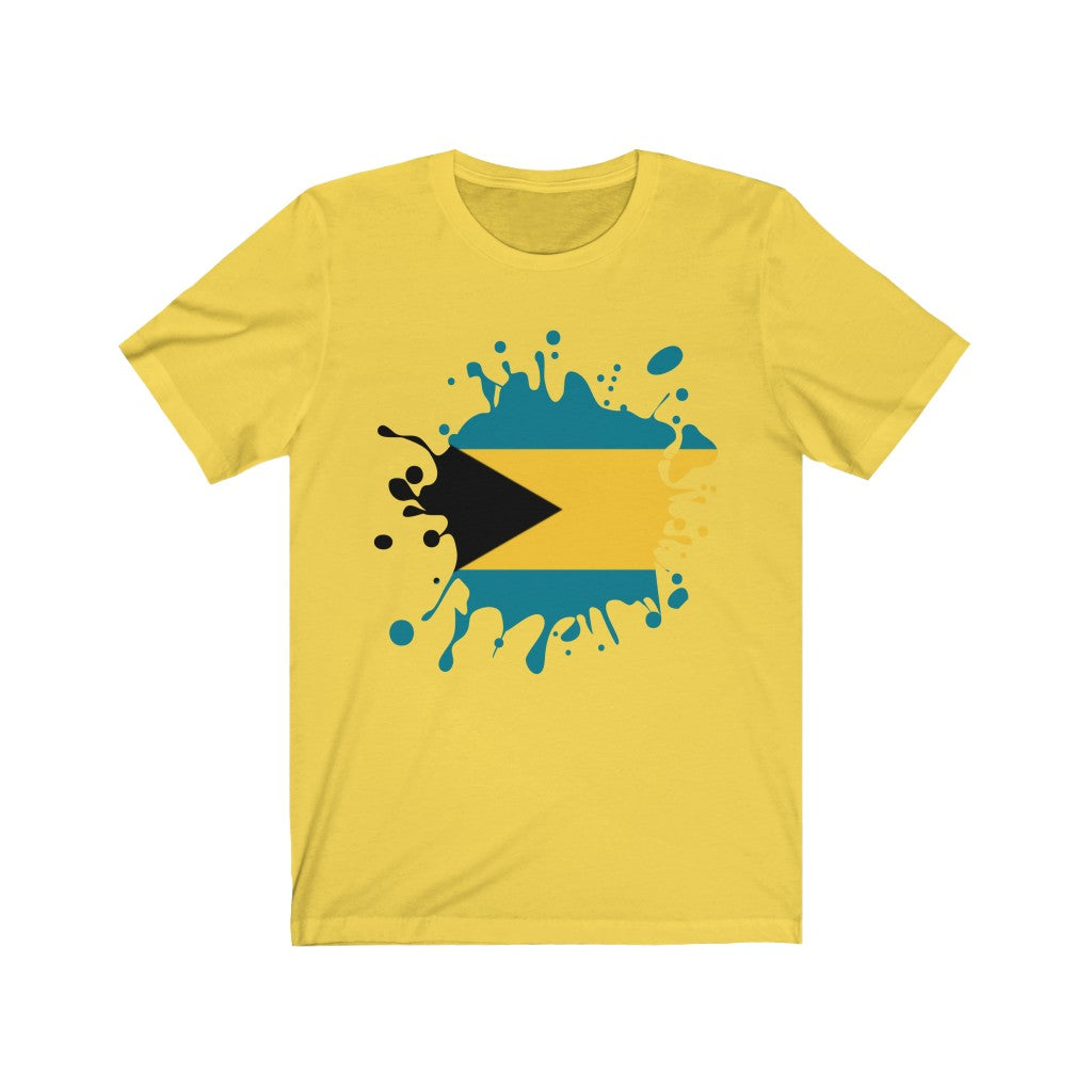 Bahamas Splat Flag Premium Tee - Unisex