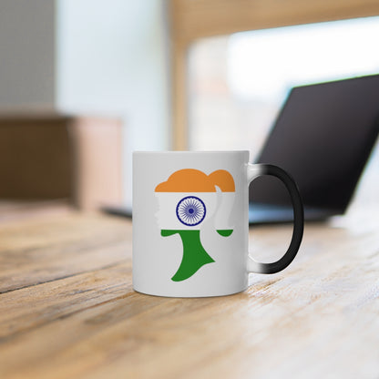 India Girl Color Changing Mug
