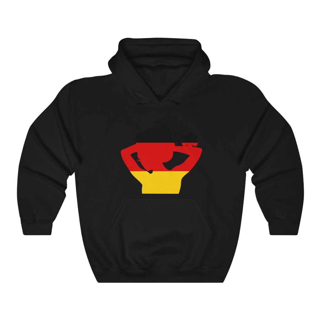 Germany Lady Flag Hoodie Sweatshirt - Unisex