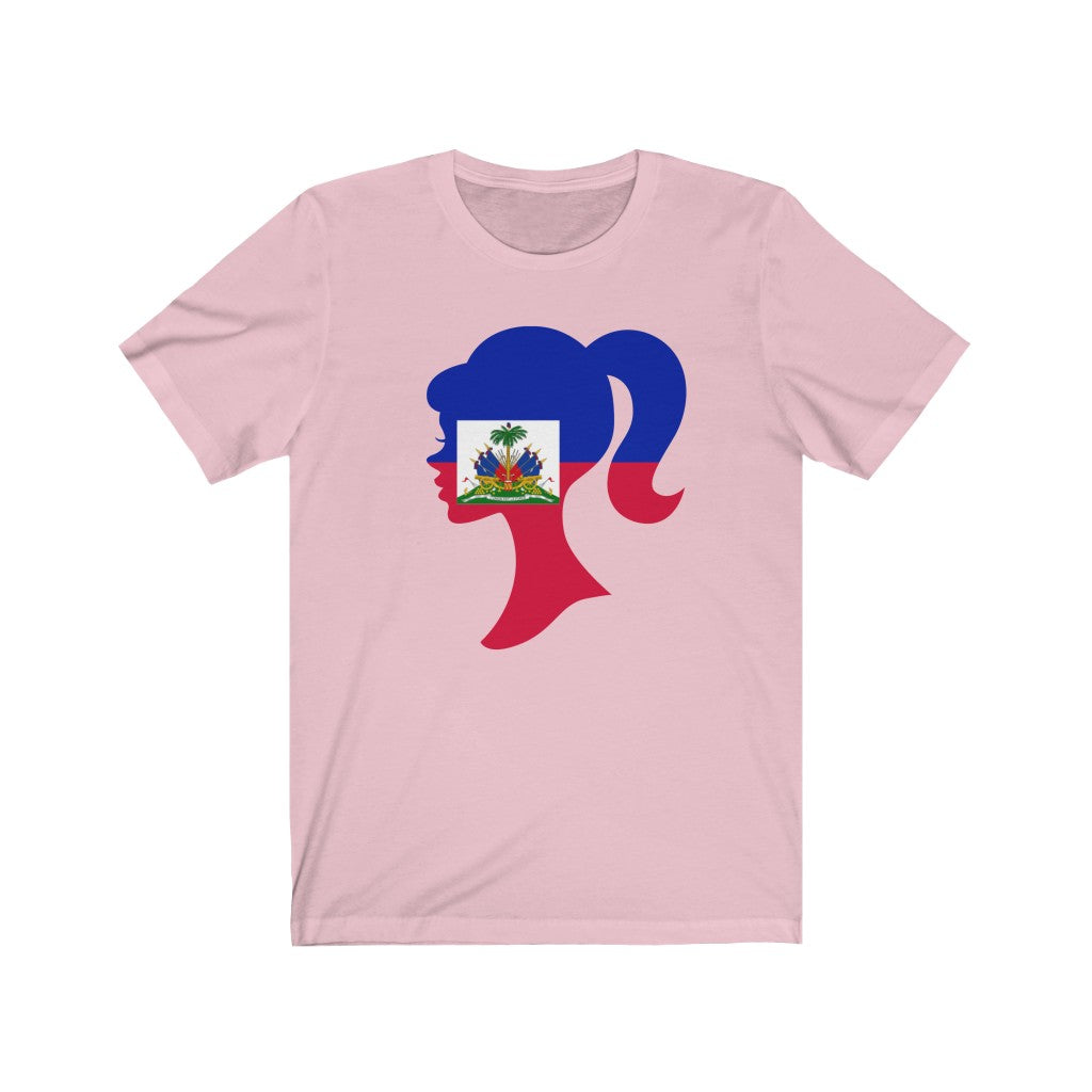 Haiti Girl Flag Premium Tee - Unisex