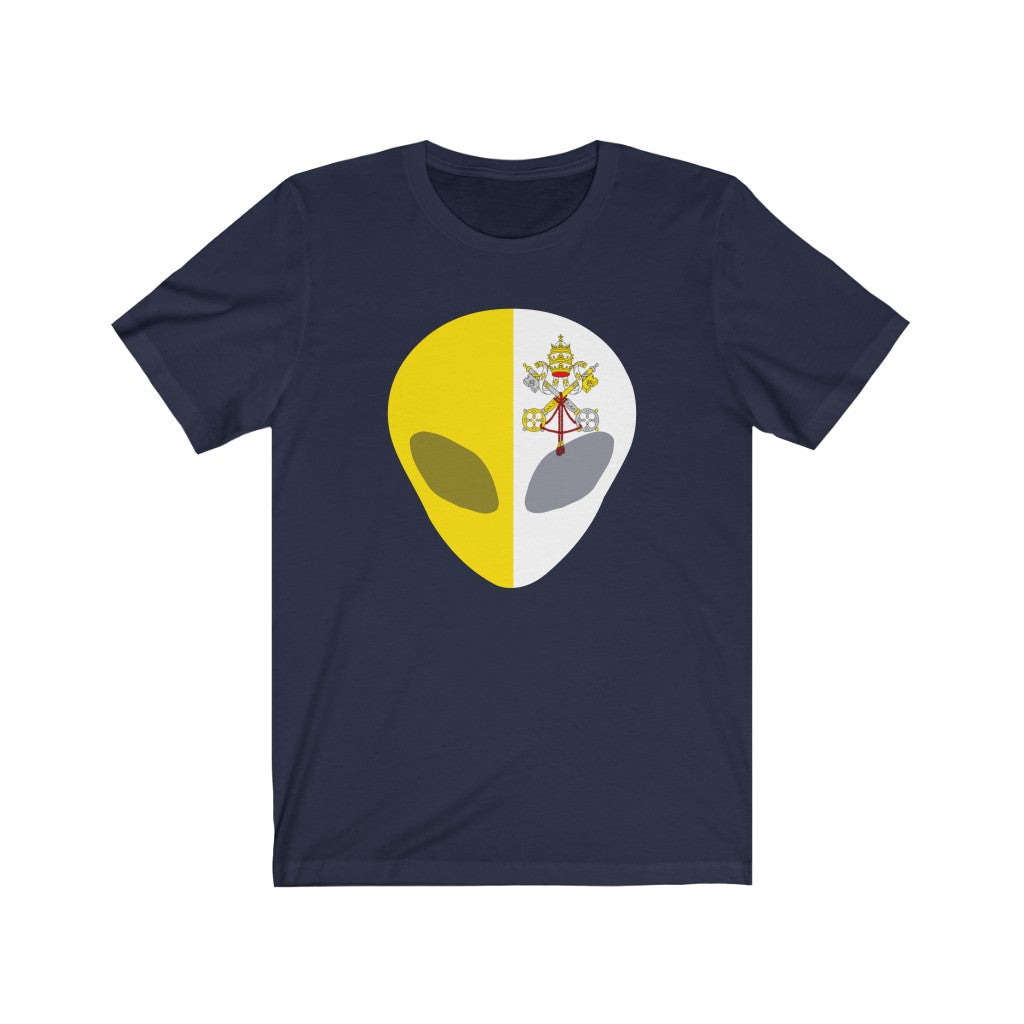 Holy See Alien Flag Premium Tee - Unisex