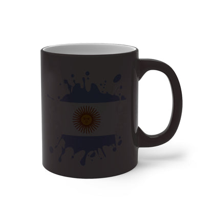 Argentina Splat Color Changing Mug