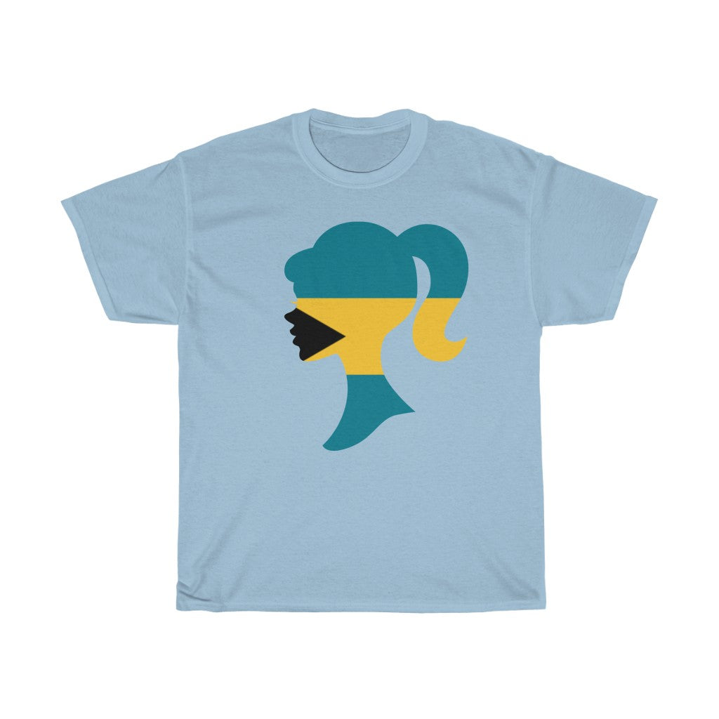 Bahamas Girl Flag Standard Tee - Unisex