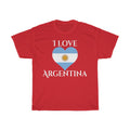 Argentina Heart Flag Standard Tee 2 - Unisex