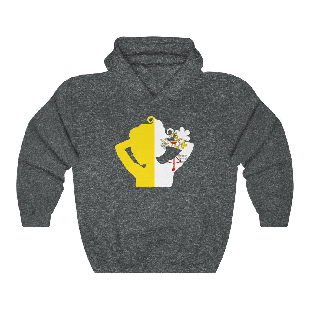 Holy See Lady Flag Hoodie Sweatshirt - Unisex