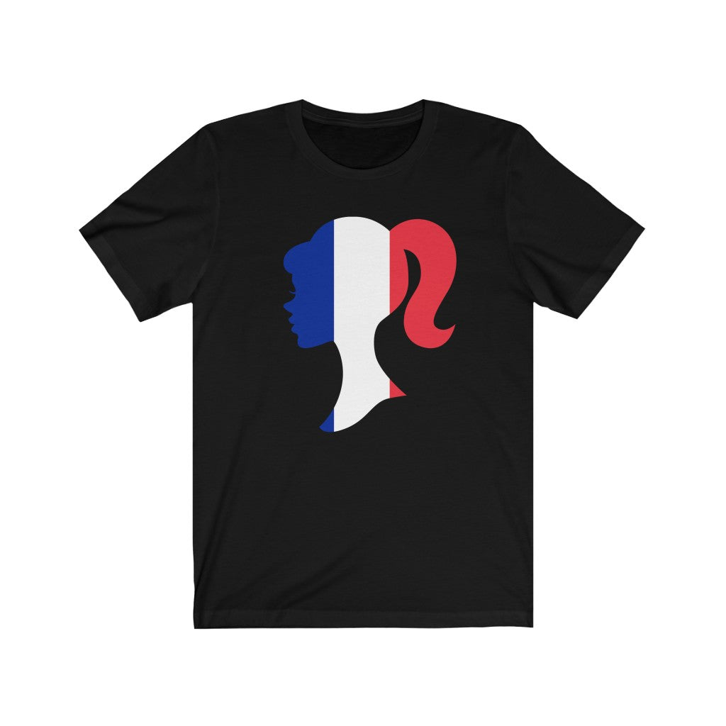 France Girl Flag Premium Tee - Unisex