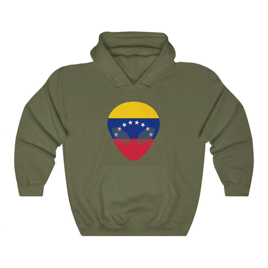 Venezuela Alien Flag Hoodie Sweatshirt - Unisex
