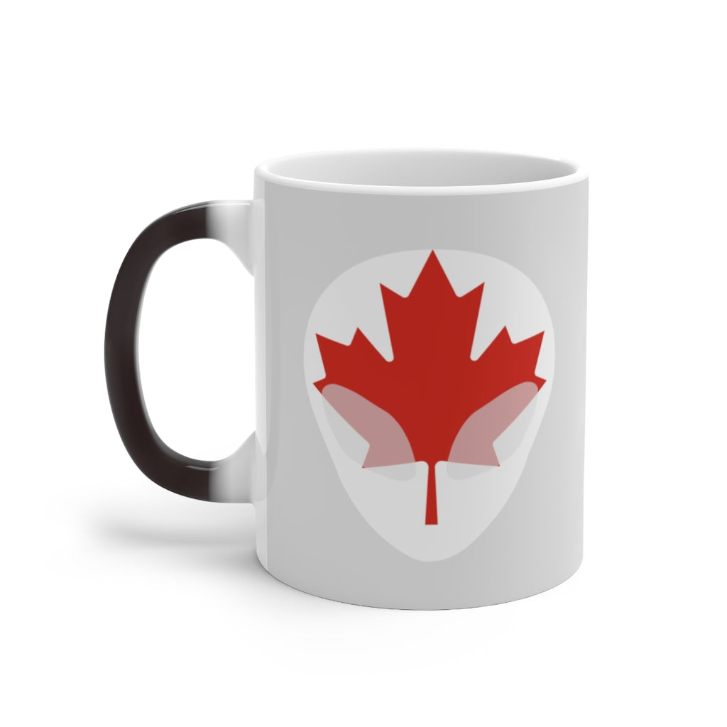 Canada Alien Color Changing Mug