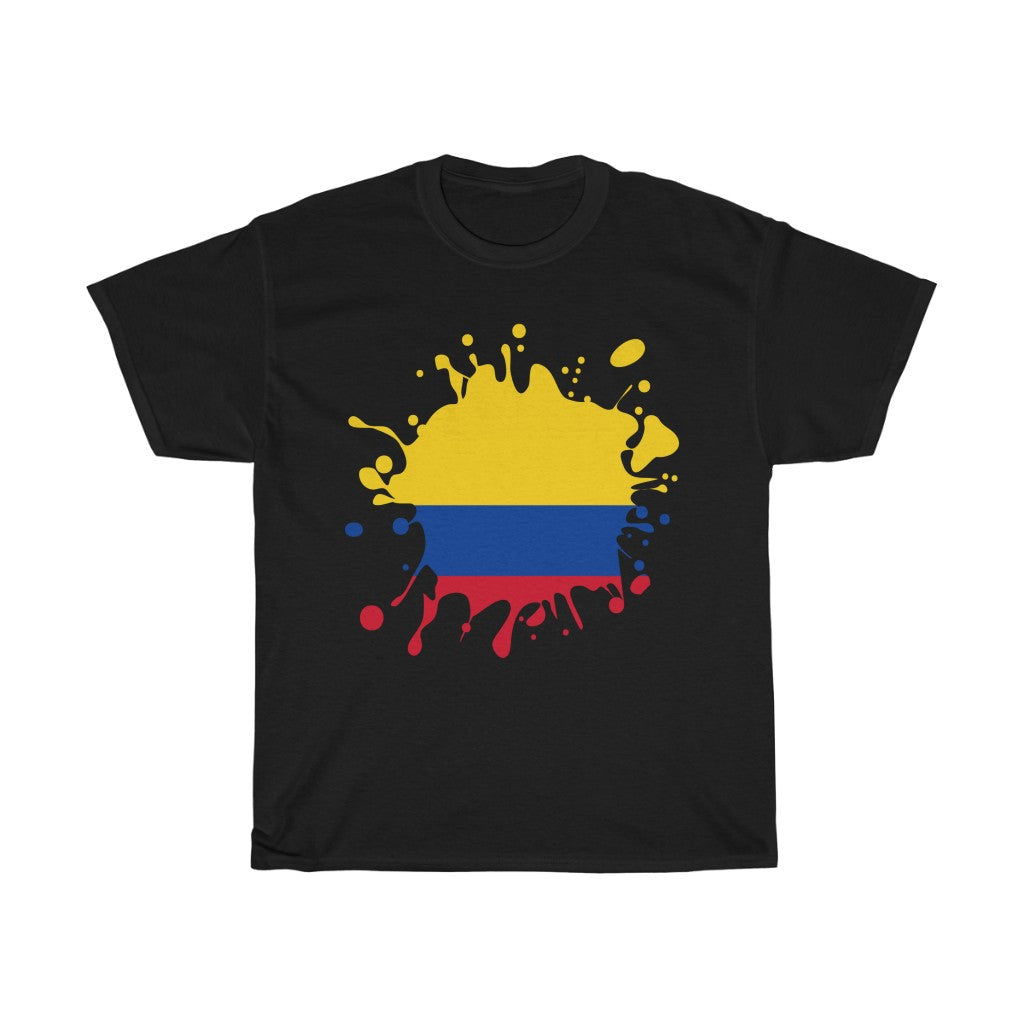 Colombia Splat Flag Standard Tee - Unisex