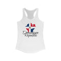 Dominican Republic Lady Flag Tank 3 - Women