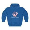 United States of America Lady Flag Hoodie Sweatshirt 2 - Unisex