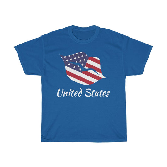 United States of America Lips Flag Standard Tee 2 - Unisex