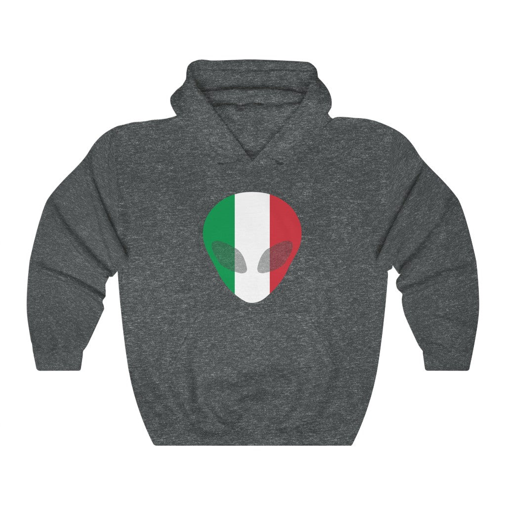 Italy Alien Flag Hoodie Sweatshirt - Unisex